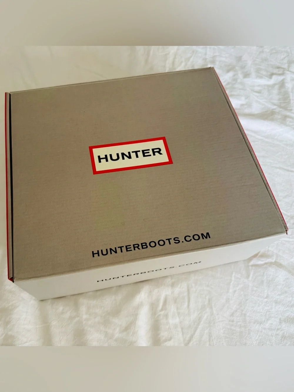 NWT Hunter Original Play Short Rain Boots Medium Natural Women’s 7 Waterproof